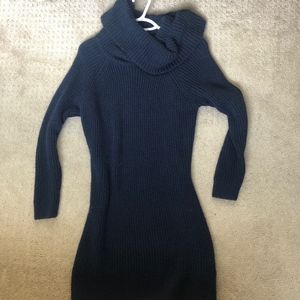 Navy Sweater Dress